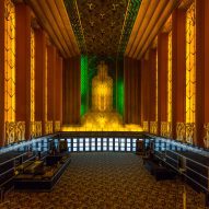 Art Deco interior at the Paramount Theatre in Oakland