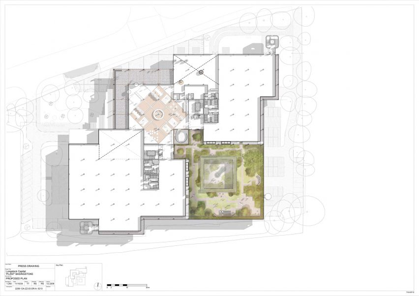Plan of Plant by Twelve Architects and Masterplanners and Studio Knight Stokoe