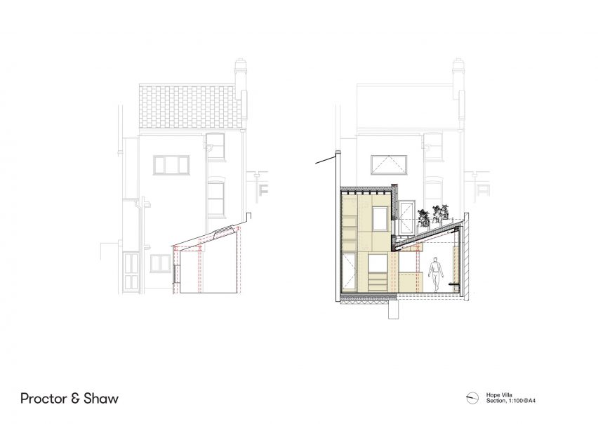Section of Hope Villa by Proctor & Shaw