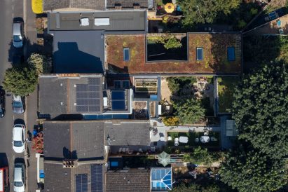 Aerial view of Hope Villa by Proctor & Shaw