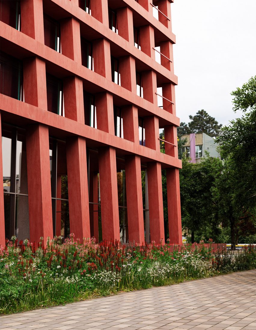 Barcelona Tower by Ricardo Bofill Taller de Arquitectura