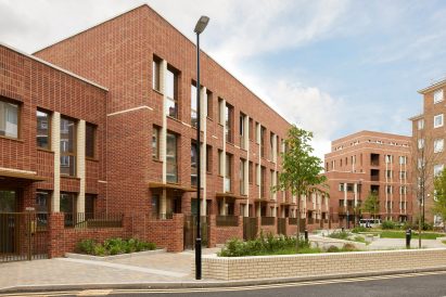 Exterior of Rowan Court by Satish Jassal Architects