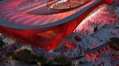 Al-Ahly football stadium by Gensler