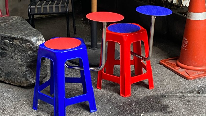 GaGeeNang street food furniture by Jhanyar
