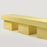 Console table from Jello collection by Marco Campardo for Galerie Kreo