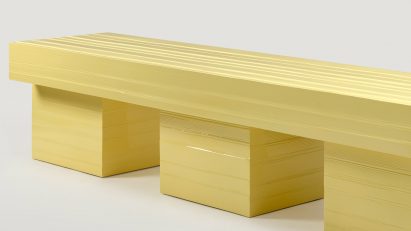 Console table from Jello collection by Marco Campardo for Galerie Kreo