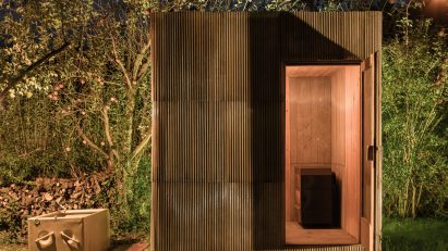 Upcycled Sauna by Ika Architekti