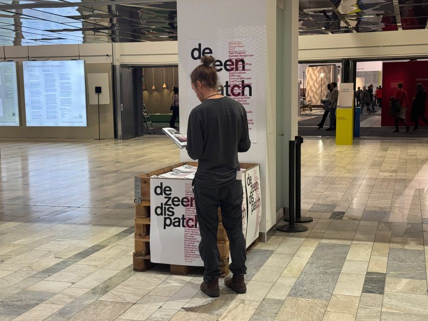 man reading a magazine