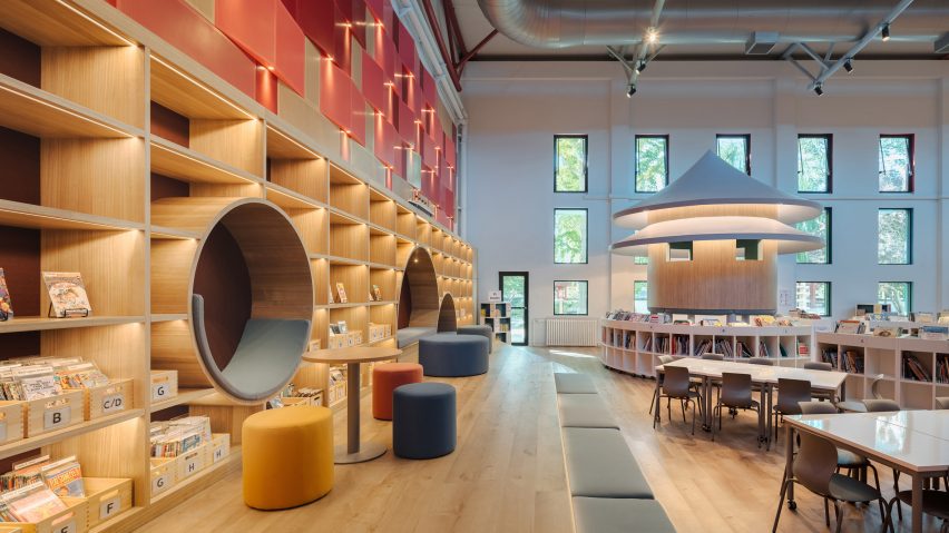 Children's library by Studio Vapore