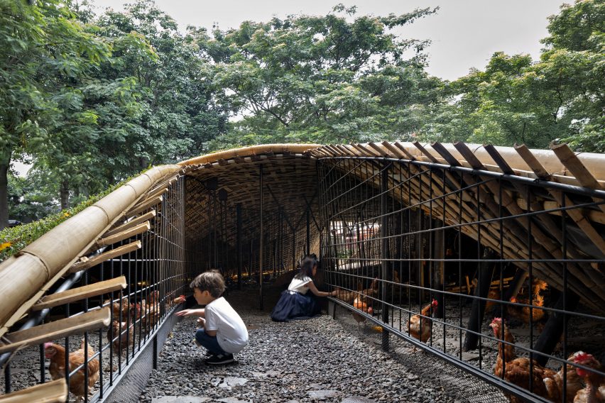 Subterranean chicken coop by RAD+ar 