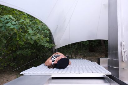Sleeping area at The Missing Room by Carroccera Collective