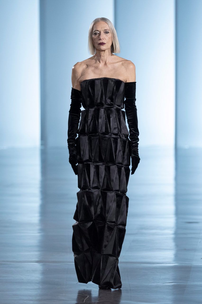 The Pale Blue Dot collection by Rahul Mishra showcased at Paris Couture Week Spring 2025