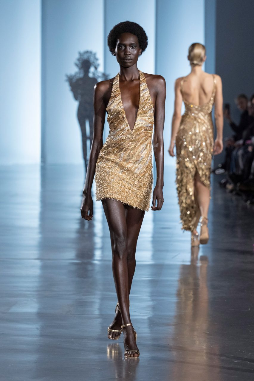 The Pale Blue Dot collection by Rahul Mishra showcased at Paris Couture Week Spring 2025