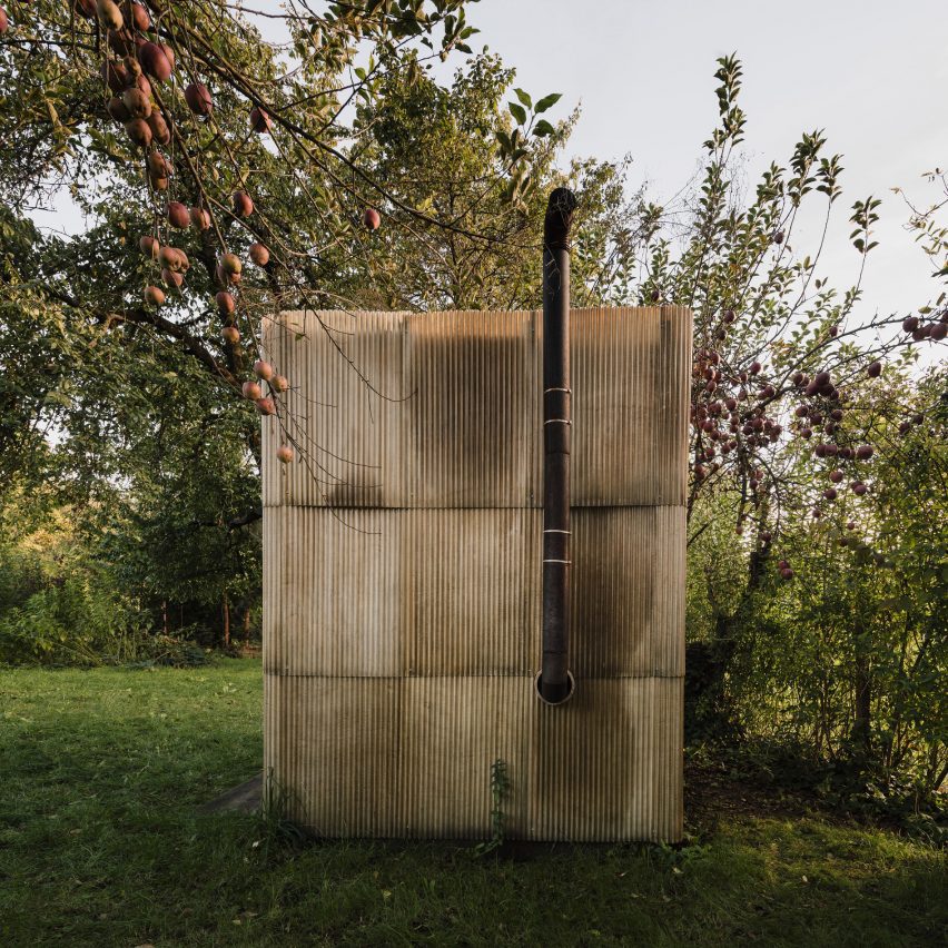 Upcycled Sauna by Ika Architekti