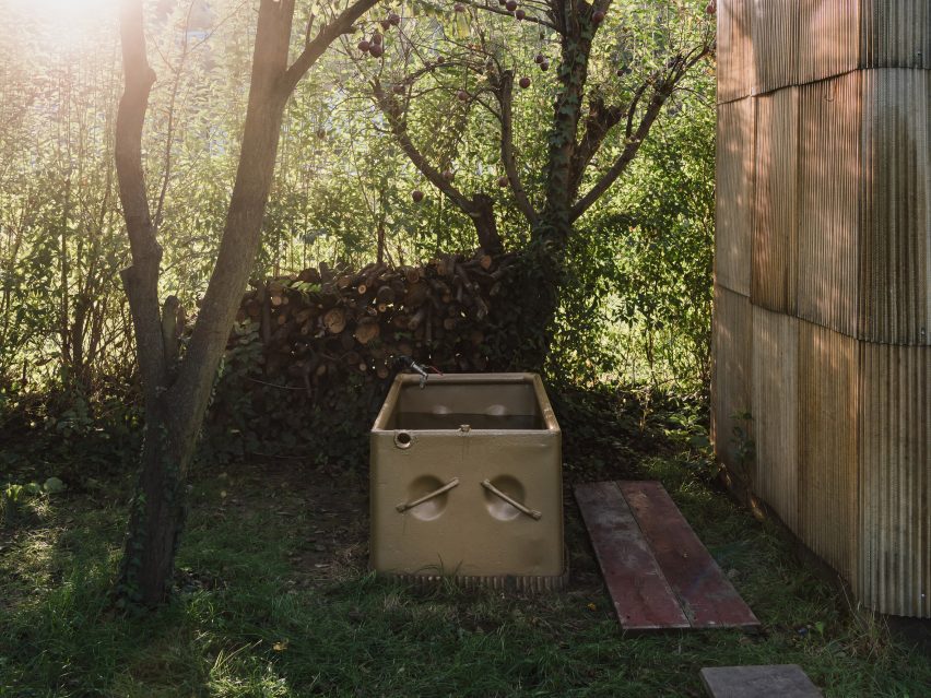 Upcycled Sauna by Ika Architekti