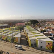 Aerial view of the BT-Soweto development by Urban Think Tank Empower