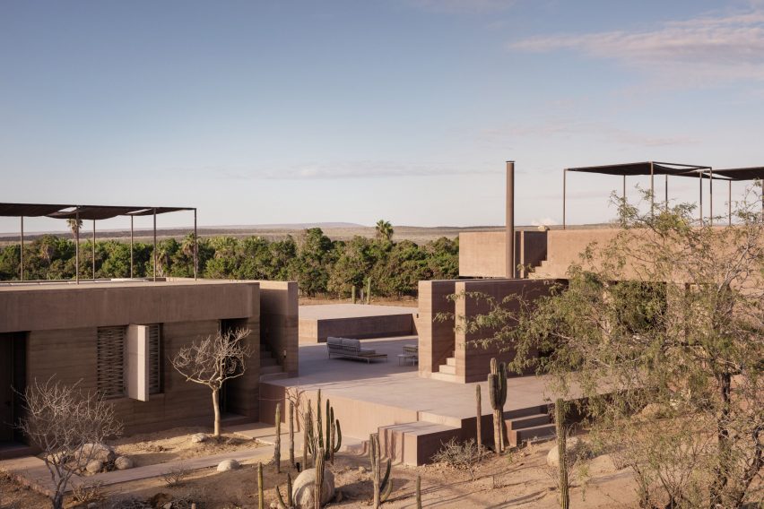 Vipp Todos Santos guesthouse by PPAA