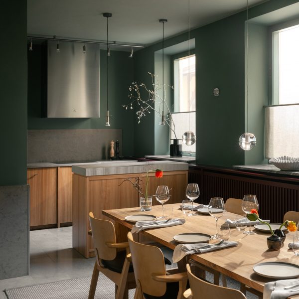 Interior of Aganippe dining space