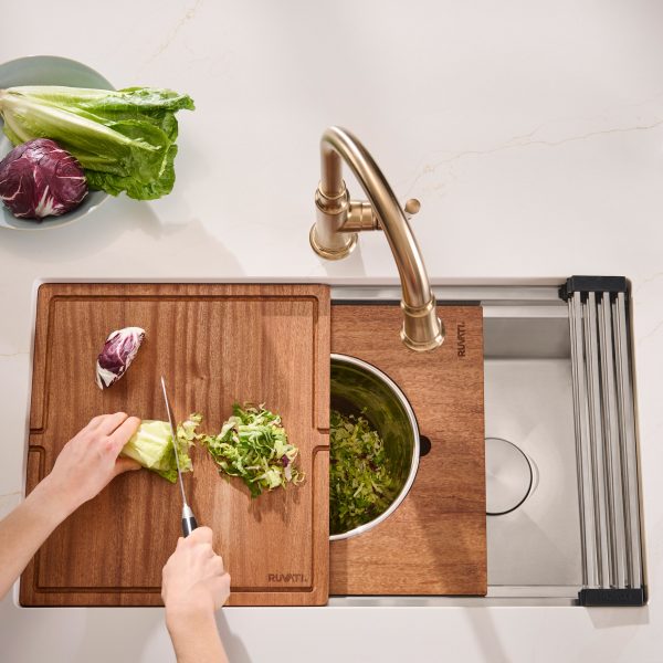 Workstation sinks by Ruvati