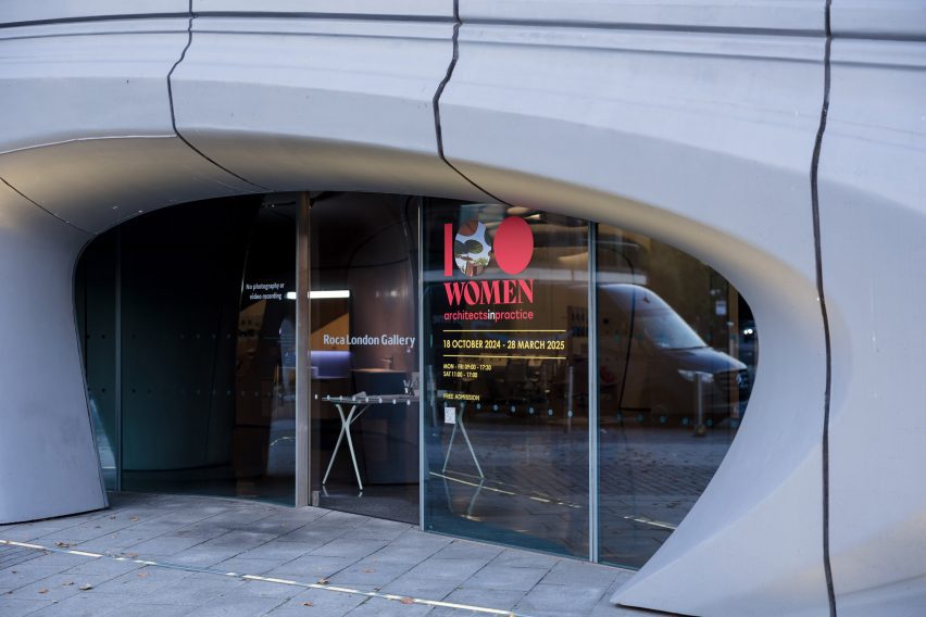 100 Women Architects exhibition at Roca gallery in London