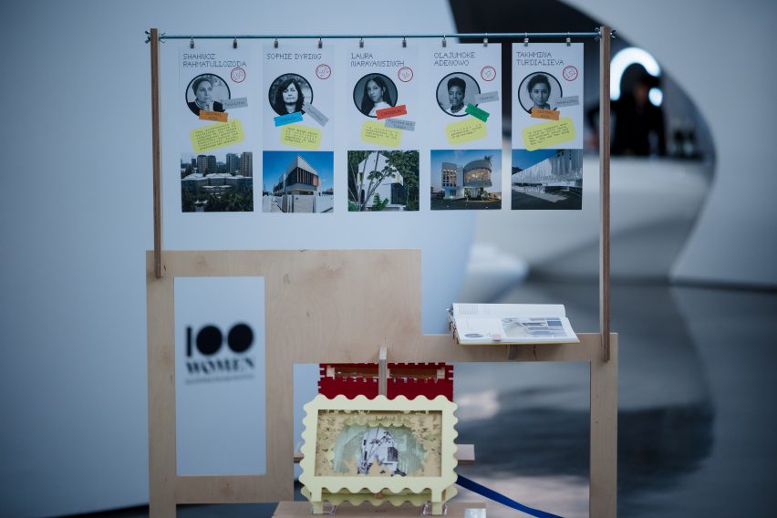 100 Women Architects exhibition at Roca gallery in London