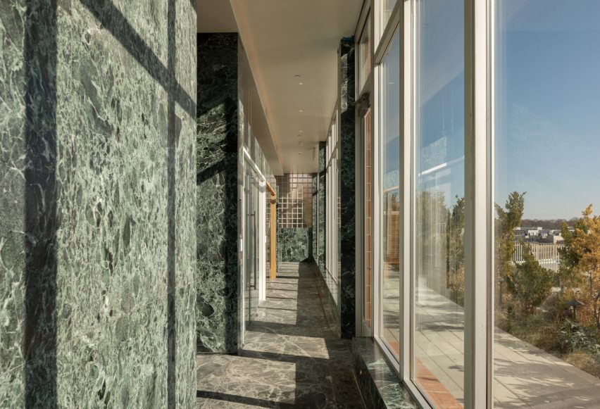 Spa with windows