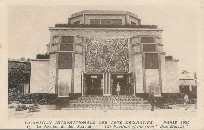 The Bon Marché Pavilion by Louis-Hyppolite Boilea at the International Exhibition of Modern Decorative and Industrial Arts