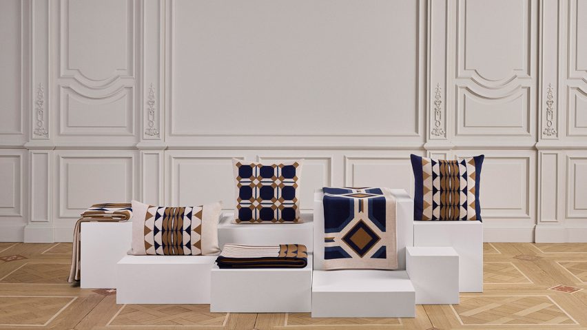 Disrupting Architecture cushions with architectural patterns