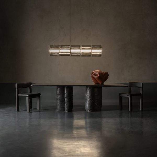 Photo of chairs, table and lighting