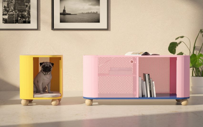Colourful pet furniture