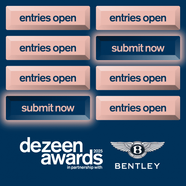 Dezeen Awards 2025 open for entries
