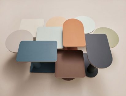 Forbo's Furniture Linoleum comes in a variety of colours