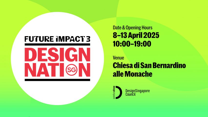Graphic for Future Impact 3: Design Nation by DesignSingapore Council