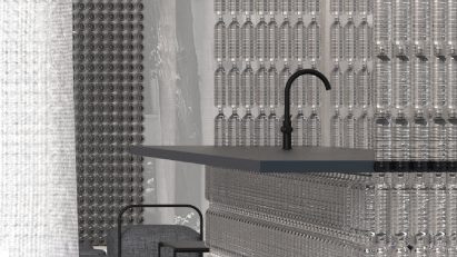 Grohe installation at Milan design week