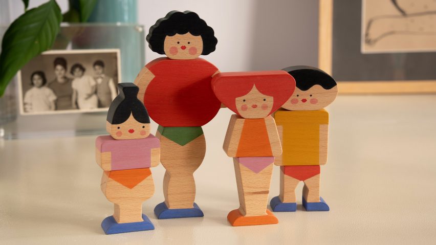 Photo of wooden human blocks by House Humbaba