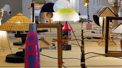 Lamps designed by University students