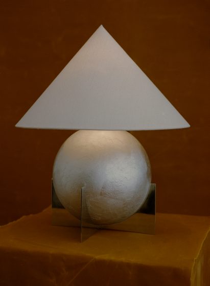 Silver lamp