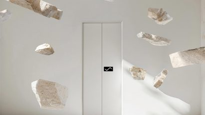 Surrealist image of Schindler X8 lift