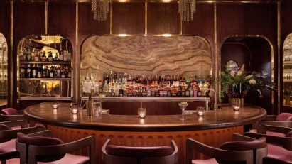 Interiors of Nuri steakhouse