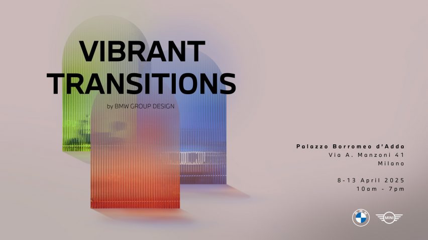 Graphic for Vibrant Transitions by BMW Group Design