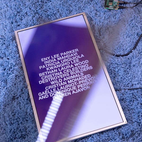 Ways of seeing purple graphic