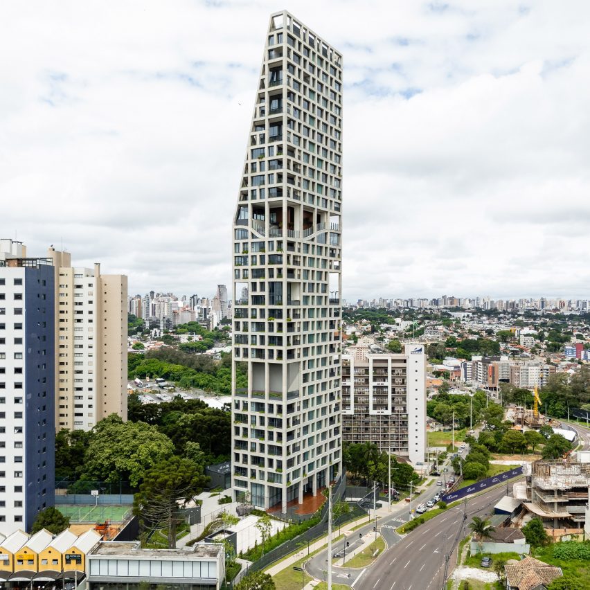Concrete exoskeleton in Brazil