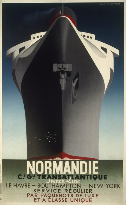 Cassandre's SS Normandie poster