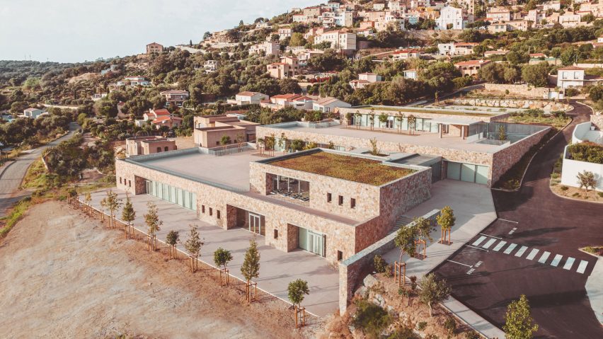 Edmond Simeoni School and Cultural Space in Lumio by Amelia Tavella Architectes