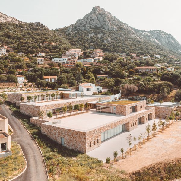 Edmond Simeoni School and Cultural Space in Lumio by Amelia Tavella Architectes