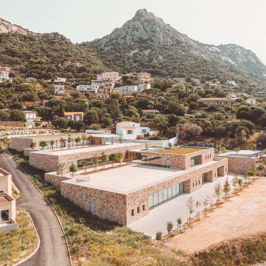 Edmond Simeoni School and Cultural Space in Lumio by Amelia Tavella Architectes