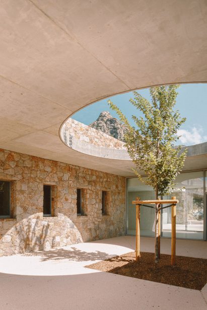 Edmond Simeoni School and Cultural Space in Lumio by Amelia Tavella Architectes