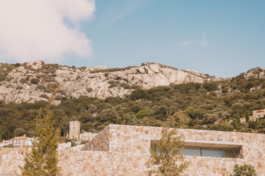 Edmond Simeoni School and Cultural Space in Lumio by Amelia Tavella Architectes