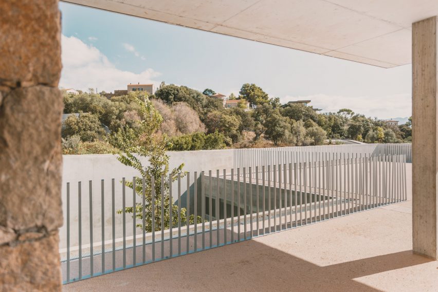 Edmond Simeoni School and Cultural Space in Lumio by Amelia Tavella Architectes