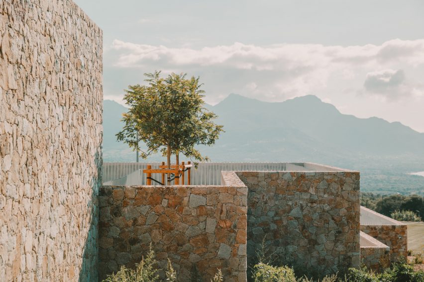 Edmond Simeoni School and Cultural Space in Lumio by Amelia Tavella Architectes